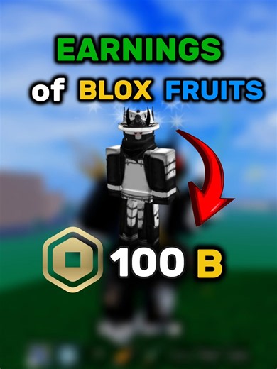 how much money does blox fruits make ? #bloxfruits.