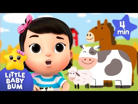 Old Macdonald Animal Cookies🐄 🍪 | Little Baby Bum