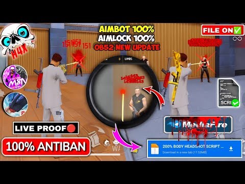 Auto Headshot Config File 🚀🎯 freefire aimbot + aimlock 🎯 | Headshot config file free fire max 🔥