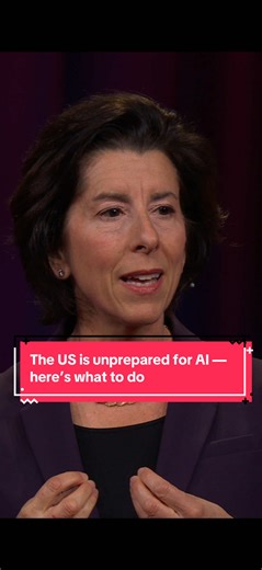 Gina Raimondo on AI's Impact on the American Workforce
