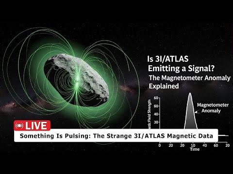 Is 3I/ATLAS Emitting a Signal? The Magnetometer Anomaly Explained