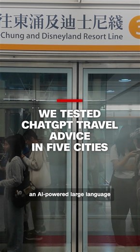 People are increasingly turning to AI-powered tools like ChatGPT for travel-planning advice. Here's what CNN Travel staff in five major global cities discovered while putting it to the test. https://cnn.it/4qr9C6u | CNN