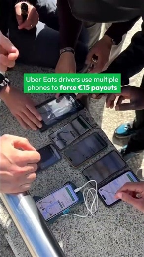 Couriers in France Are Tricking the Uber Eats Algorithm for Better Pay