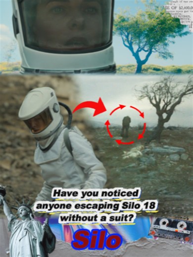Silo: Have you noticed anyone escaping Silo 18 without a suit?#Silo #apple #appletv #tv #tvshow #film #funny #us #usa #movie #monster #cool #fun #TikTokScenesRentFreeContest #TikTokArcsContest #TikTokUnpopularOpinionContest