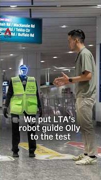 We put LTA’s new humanoid robot Olly to the test