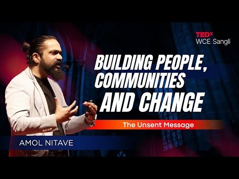 Purpose Beyond Profit: Building People, Communities & Change | Amol Nitave | TEDxWCE Sangli
