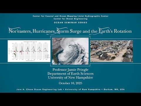 Nor’easters, Hurricanes, Storm Surge and the Earth’s Rotation