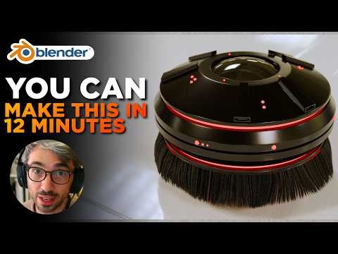 Step by step how to make this 3D render (Imperial Vacuum)