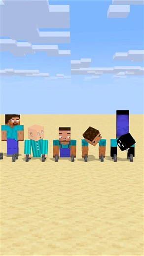 Herobrine Did More Than Just Push Up… 😱🔥 #minecraft #shorts