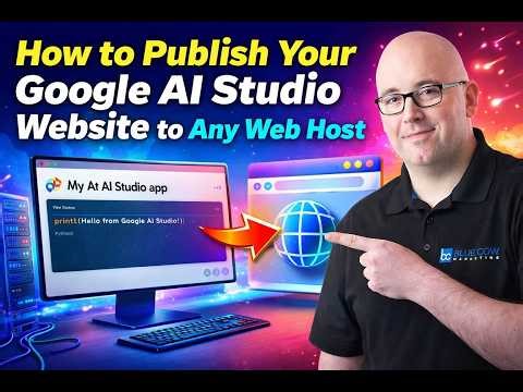 How to Publish Your Google AI Studio Website to Any Web Host