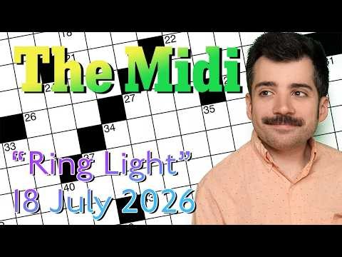 Saturday: NYT Midi - 18 July 2026 New York Times Crossword