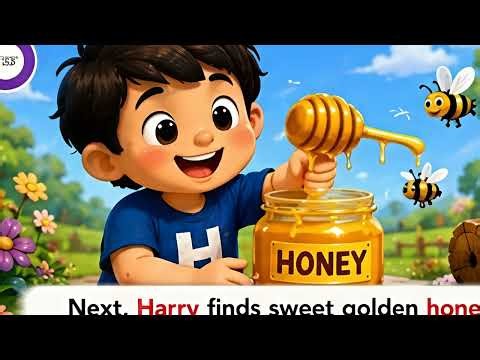 Alphabet Phonics! Harry’s H Adventure | Learn the Sound of H with Fun H Words