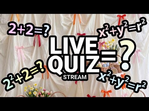 Live Math Quiz Time | Math Stream #shorts #puzzlequiz