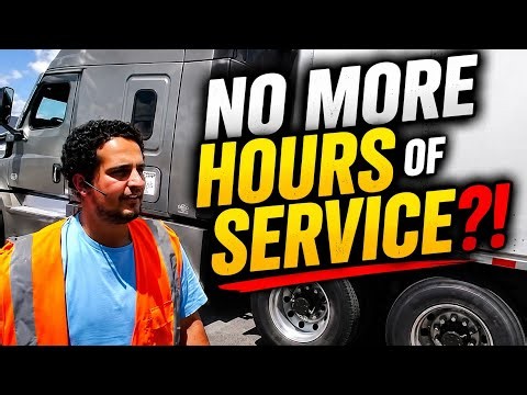 Truck Driver Drives 24 Hours With 30 Min Breaks Everyday?!