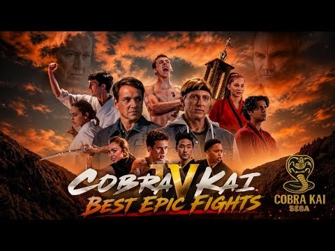 Best Epic Fights | Cobra Kai Season 4 (All Battles)