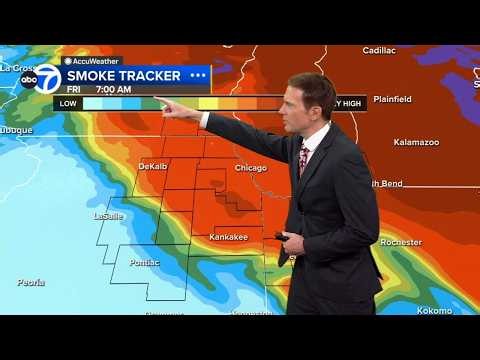 Chicago weather: Air Quality Alert in effect, Canadian wildfire smoke impacts outdoor events in area