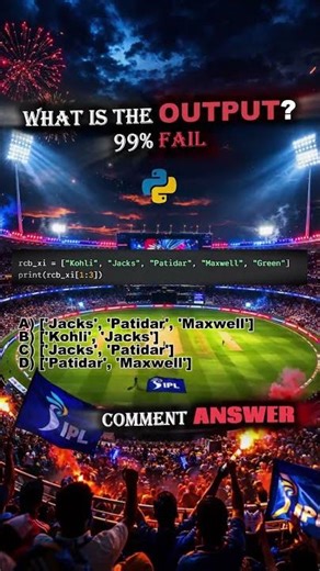 🔥 99% Beginners Get This Python Output Wrong! 😱 | Python Interview Question #coding #python