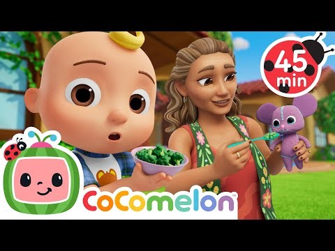 Yes Yes Vegetables 🥦 + More Healthy Lessons | Cocomelon Songs and Nursery Rhymes | School of Play