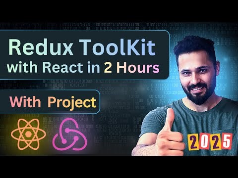 Redux Toolkit Full Course 2025 in Hindi - React and Redux Complete Course with Project #redux