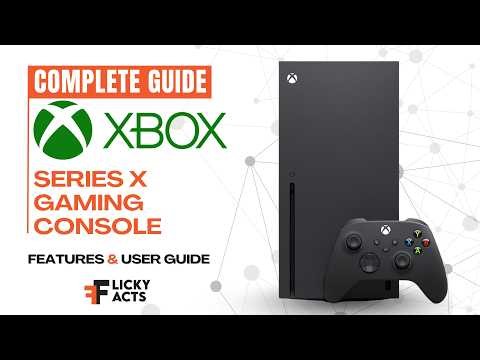 How to Use: Xbox Series X Disc Gaming Console User Manual | Features & Setup Guide