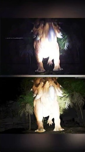 EMELA NTOUKA Found Footage | VHS Dinosaur Analog Horror | Making Of #cryptid #dinosaur #horror