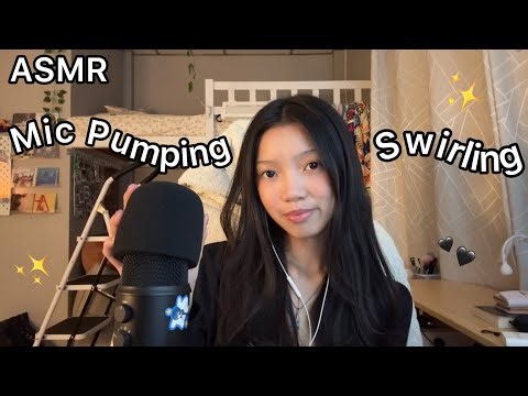 ASMR| Fast Mic Pumping & Swirling (No Mouth Sounds/ No Talking)