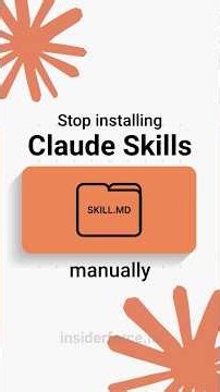 Stop Installing Claude Skills Manually, This Skill Does It For You