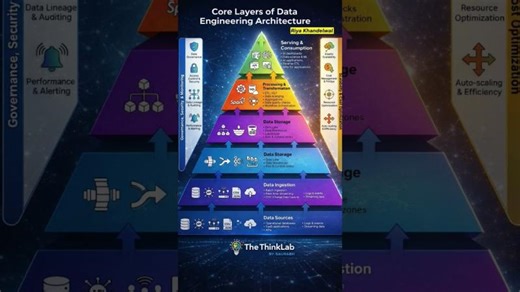 🚀 Core Layers of Data Engineering Architecture – Explained Simply! | Saurabh Ranjan