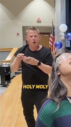 Scary Card Throwing Trick Shot 😫