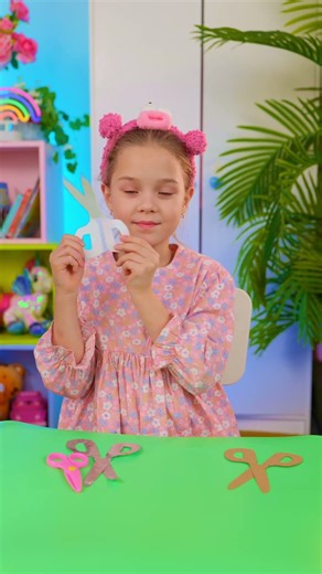 💥🔍 Funny Scissors Crash Test! Which Pair Can Cut? #shorts #kids