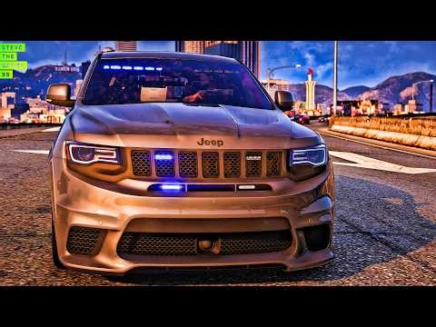 LAPD Unmarked Trackhawk Wednesday Patrol! 🚔🔥 | GTA 5 Mods LSPDFR