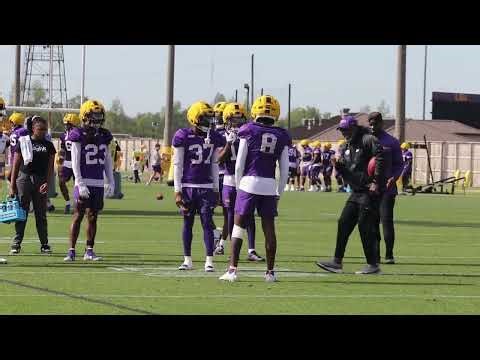 LSU Spring Practice Highlights: 4/7/26