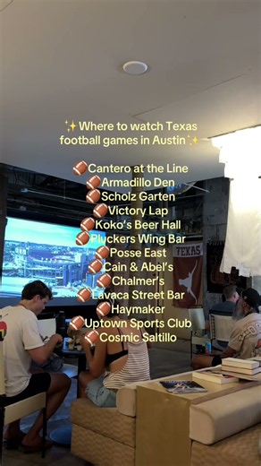 Where to watch Texas football games in Austin | Texas longhorns football