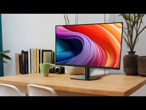 Amazon Basics 27 Inch Monitor 100Hz FHD IPS Built-in Speakers VESA USB Ports Smooth Full HD Display
