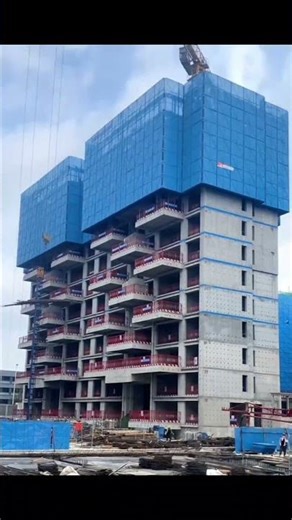 Intelligent Climbing Scaffolding Safe Efficient for High-Rise Construction Stable Durable