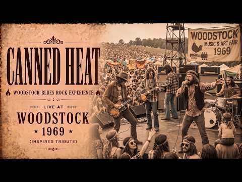 CANNED HEAT Hard Rock Thunder 1970 | Classic Rock Legends — Electric Riffs & Inspired Tribute