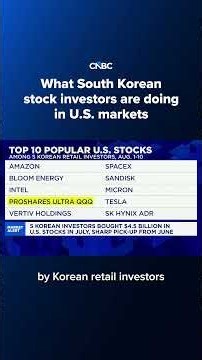 What South Korean stock investors are doing in U.S. markets