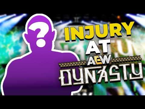 Former Champion INJURED At AEW Dynasty | Wrestling News