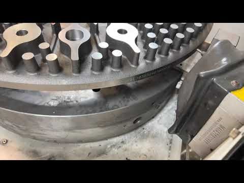 Pneumatic Marking of Train Brake Discs Automatic Balancing Machine