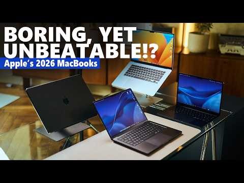 The fastest laptops on the planet?! - All new 2026 MacBooks tested!