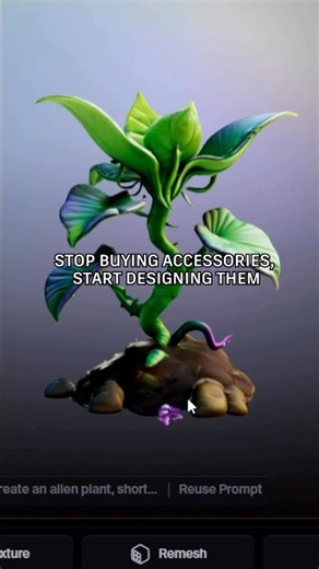 Build Custom 3D Game Assets From a Text Prompts | Flow Studio