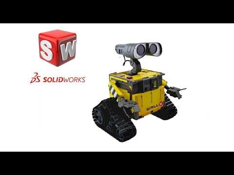 SolidWorks Tutorial | #40 Wall-E Robot: Assembly