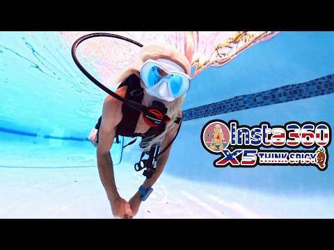 Relaxing Pool Scuba Dive… in My Favorite Monokini 🌊