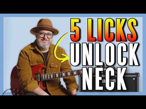 5 Licks to Unlock the Whole Fretboard • Master the Blues in E