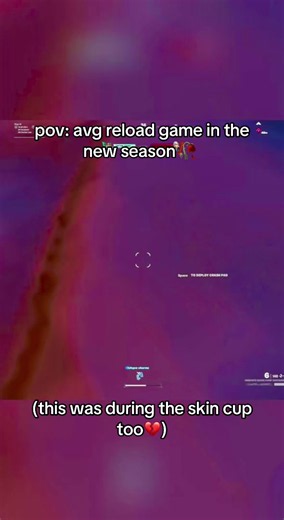 Fortnite new season reload skin cup glitches explained