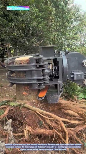 Timber Tech: How Excavator-Mounted Grapple Saws Revolutionize Tree Felling