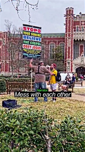 Angry Protester Gets INSTANT PAYBACK