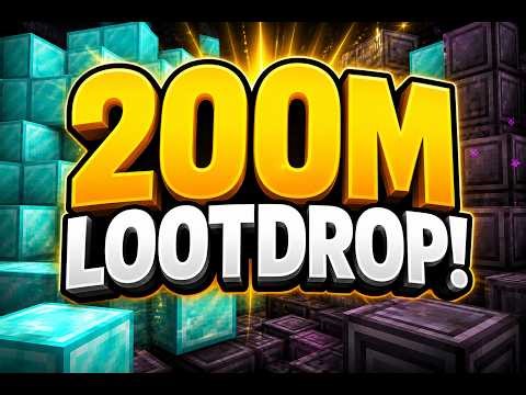 200M LOOTDROP ON DONUT SMP [ lootdrop ] [ acution ] [ tps ]