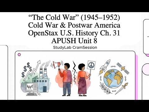 The Cold War” (1945–1952). OpenStax U.S. History Ch. 31. APUSH Unit 8 – Cold War & Postwar America