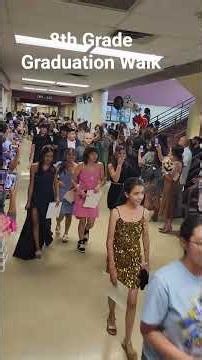 Easton 8th Grade Graduation Walk 5/2025 Covington Middle School